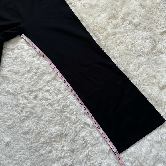 Betabrand Pants Boot-Cut Classic Dress Pant Yoga Pants Black Short Petite M - Picture 12 of 12
